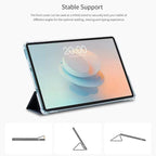 Anti-slip Texture Smart Tablet Leather Folio Case – Leather, For Teclast P50AI, For Teclast T65 Max, For Teclast T50 HD / T50 Max
