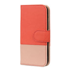 Splicing Color Horizontal Flip Leather Case with Holder & Photo Frame & Card Slots & Wallet, For iPhone 12 Pro Max