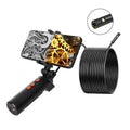 F280 8mm 1080P IP68 Waterproof Dual Camera WiFi Digital Endoscope, 2m Hard Cable, 5m Hard Cable, 10m Hard Cable 2m Hard Cable Black