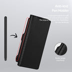 DUX DUCIS Bril Series PU + TPU Phone Case with Pen Slot, For Samsung Galaxy Z Fold7 5G