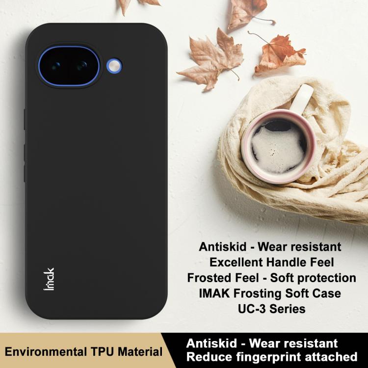 UC-3 Series Shockproof Frosted TPU Phone Case – Shockproof, TPU, For Google Pixel 10a, For Google Pixel 10 Pro XL, For Google Pixel 10 / Pixel 10 Pro, For Google Pixel 9 Pro XL, For Google Pixel 9 / Pixel 9 Pro