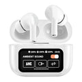 A9 Pro Smart Colorful Touch Screen ANC + ENC Noise Reduction Wireless Bluetooth Earphone – Bluetooth Default Title