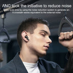 A9 Pro Smart Colorful Touch Screen ANC + ENC Noise Reduction Wireless Bluetooth Earphone – Bluetooth