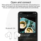 A9 Pro Smart Colorful Touch Screen ANC + ENC Noise Reduction Wireless Bluetooth Earphone – Bluetooth