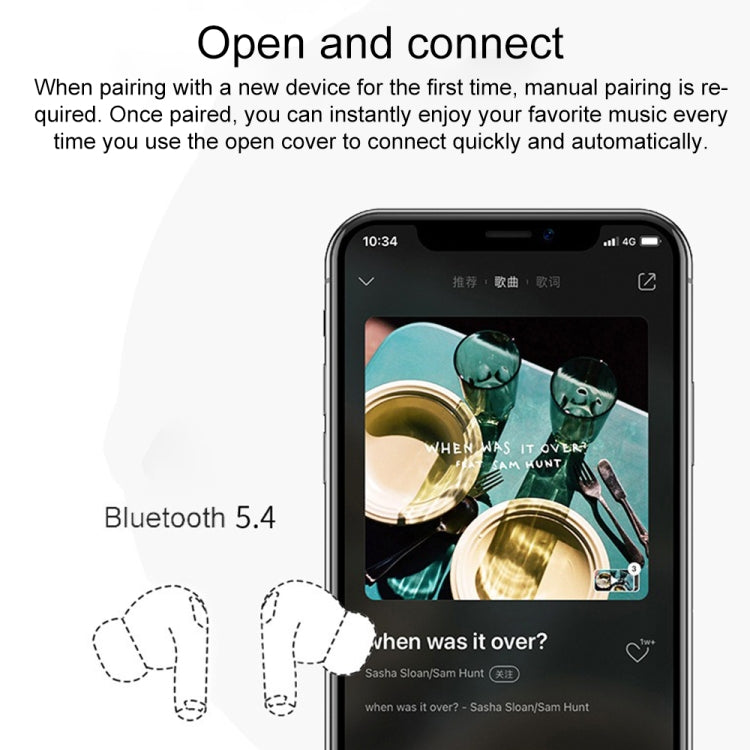 A9 Pro Smart Colorful Touch Screen ANC + ENC Noise Reduction Wireless Bluetooth Earphone – Bluetooth