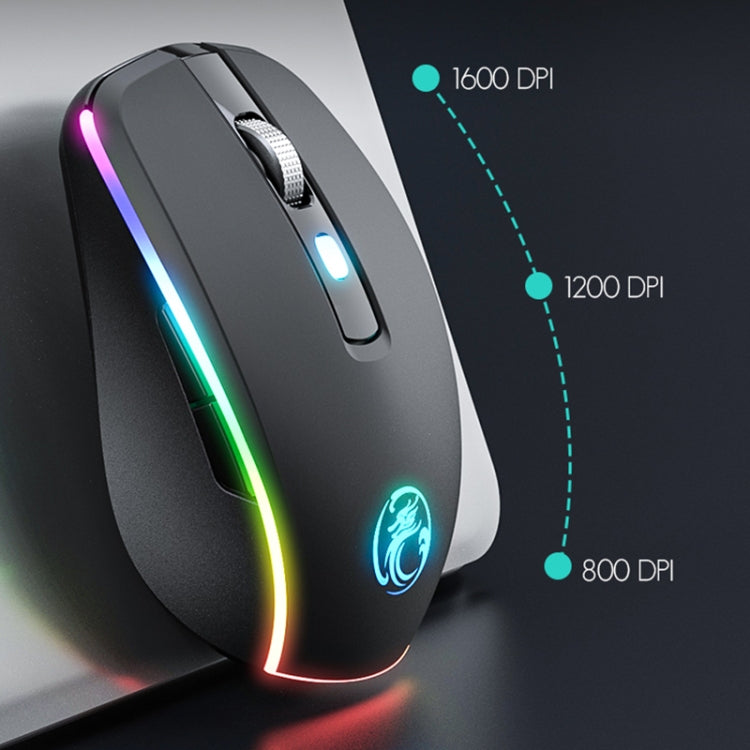 iMICE G903 Bluetooth Dual Mode 6-key Silent Wireless Gaming Mouse – Magnetic, Bluetooth