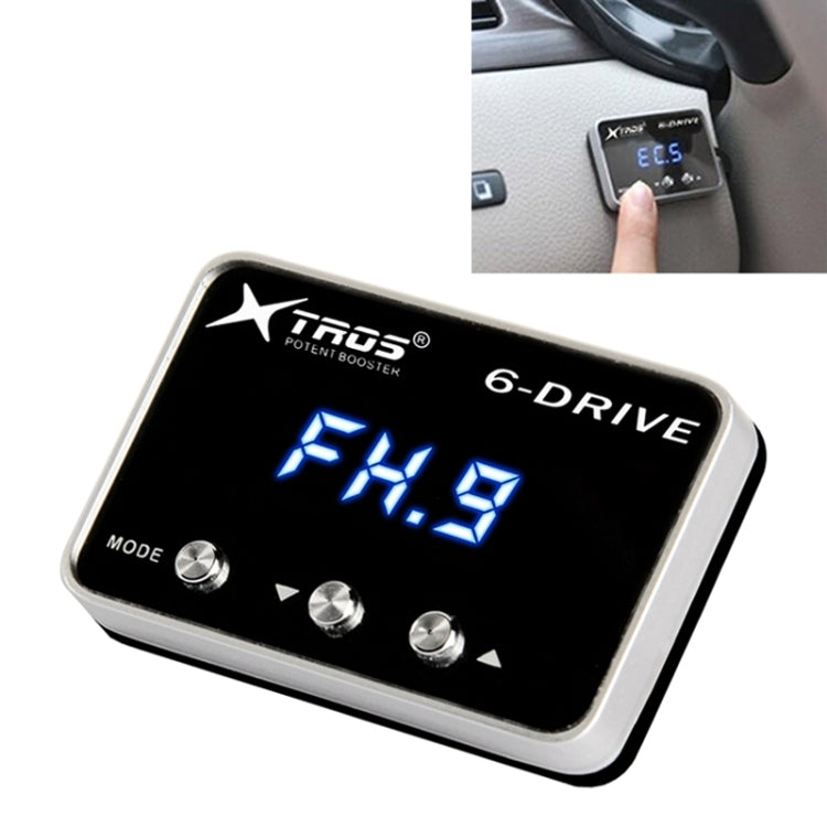 TROS TS-6Drive Potent Booster Electronic Throttle Controller, For Perodua Aruz, For Subaru XV 2013-2020, For Ford Everest -2014, For Hyundai Veloster 2012-2018, For Toyota Altis 2008-2020 For Perodua Aruz