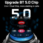 LEMFO LF38 1.6 inch IPS Screen Silicone Strap Smart Watch Supports Blood Oxygen Monitoring
