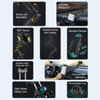 Ulefone UAN02 Armor Mount Max Car Phone Tablet Holder, UAN02 – Aluminum Alloy