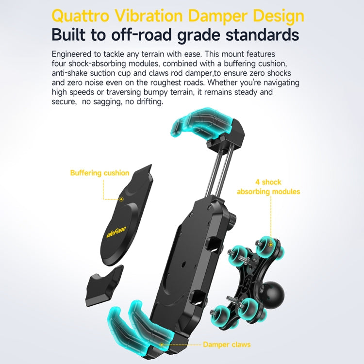 Ulefone UAN02 Armor Mount Max Car Phone Tablet Holder, UAN02 – Aluminum Alloy