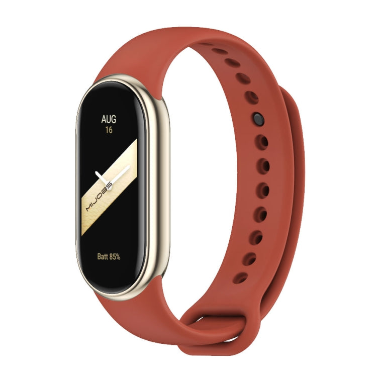 Watch Band – Silicone (Xiaomi Smart Band 9) For Xiaomi Smart Band 9 8 Orange