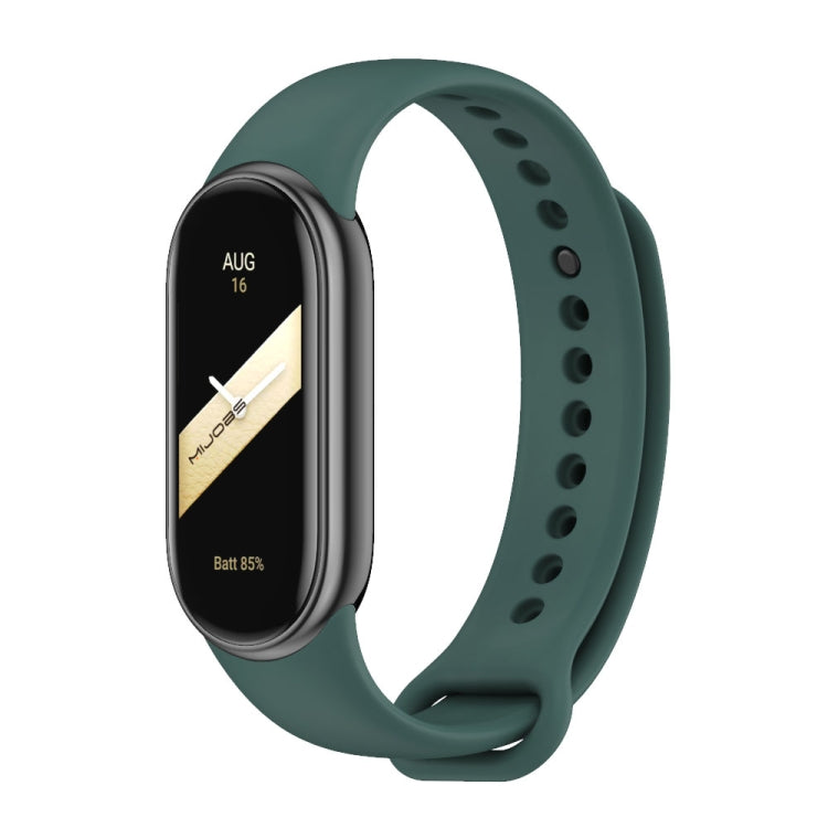 Watch Band – Silicone (Xiaomi Smart Band 9) For Xiaomi Smart Band 9 8 Crow Blue