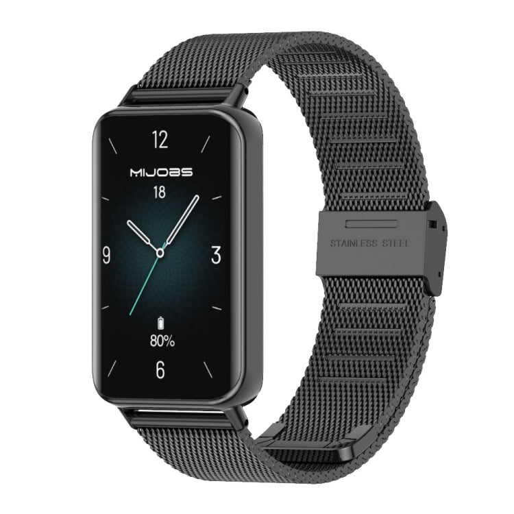 Watch Band – Stainless Steel (Honor Band 10) For Honor Band 10 9 Black