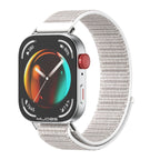 Watch Band – Braided Nylon (Huawei Watch Fit3) For Huawei Watch Fit3 Sea Shell Silver