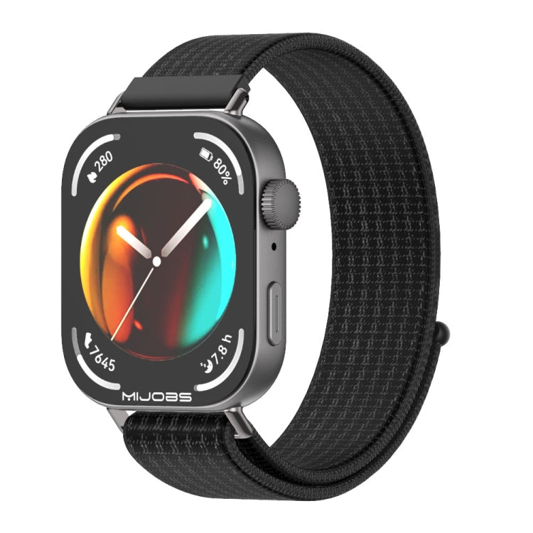 Watch Band – Braided Nylon (Huawei Watch Fit3) For Huawei Watch Fit3 Black