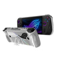 TPU Transparent Protective Case with Holder, For ASUS ROG Ally X For ASUS ROG Ally X