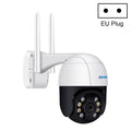 ESCAM QF518 5MP Smart WiFi IP Camera, Support AI Humanoid Detection / Auto Tracking / Dual Light Night Vision / Cloud Storage / Two Way Audio / TF Card, EU Plug, US Plug, UK Plug, AU Plug – Waterproof EU Plug