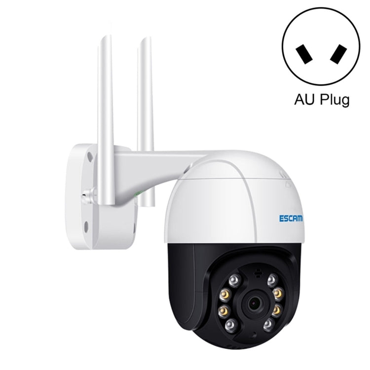 ESCAM QF518 5MP Smart WiFi IP Camera, Support AI Humanoid Detection / Auto Tracking / Dual Light Night Vision / Cloud Storage / Two Way Audio / TF Card, EU Plug, US Plug, UK Plug, AU Plug – Waterproof AU Plug