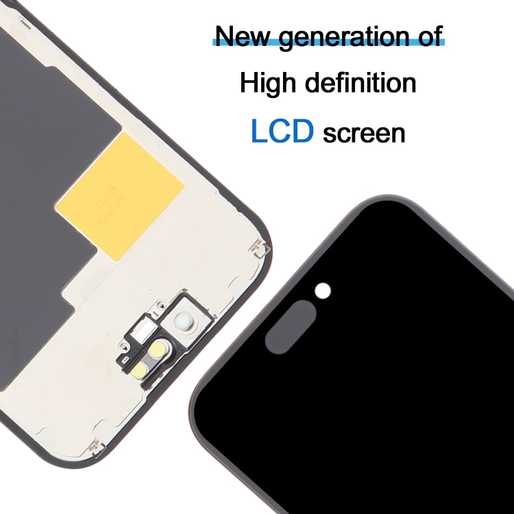 YK OLED LCD Screen, Remove IC Need Professional Repair – Durable Build, Easy to Use, For iPhone 15 Pro(Incell), For iPhone 14 Pro(Incell)