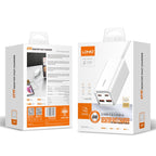 LDNIO A4610C PD65W Dual USB-C / Type-C + Dual USB Fast Charger, Cable Length: 1.5m, EU Plug·, A4610C (UK Plug), US Plug – TPU