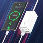 LDNIO A4610C PD65W Dual USB-C / Type-C + Dual USB Fast Charger, Cable Length: 1.5m, EU Plug·, A4610C (UK Plug), US Plug – TPU