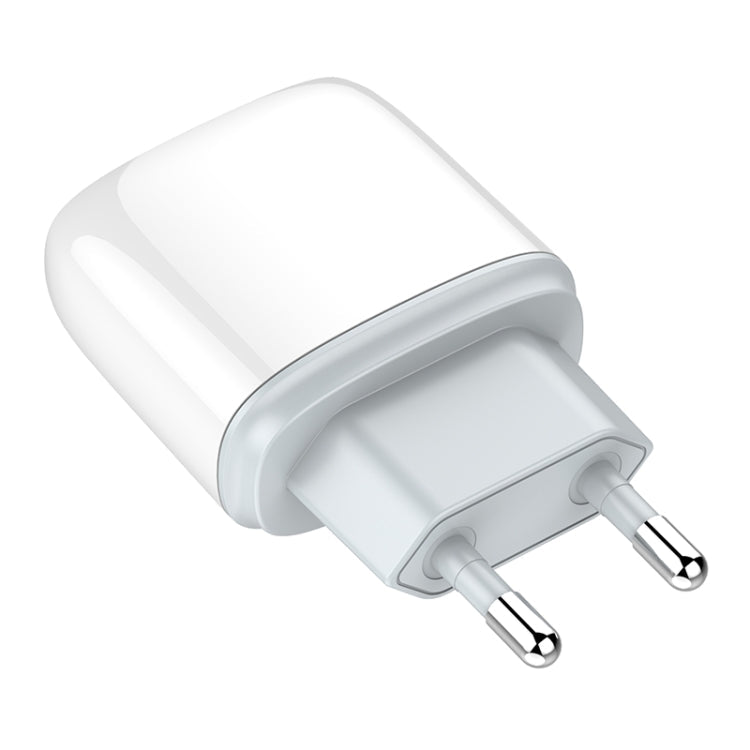 LDNIO Q229 QC3.0 / PD20W USB + Type-C Fast Charger with 1m Type-C to Type-C Cable, EU Plug, UK Plug, US Plug – TPU