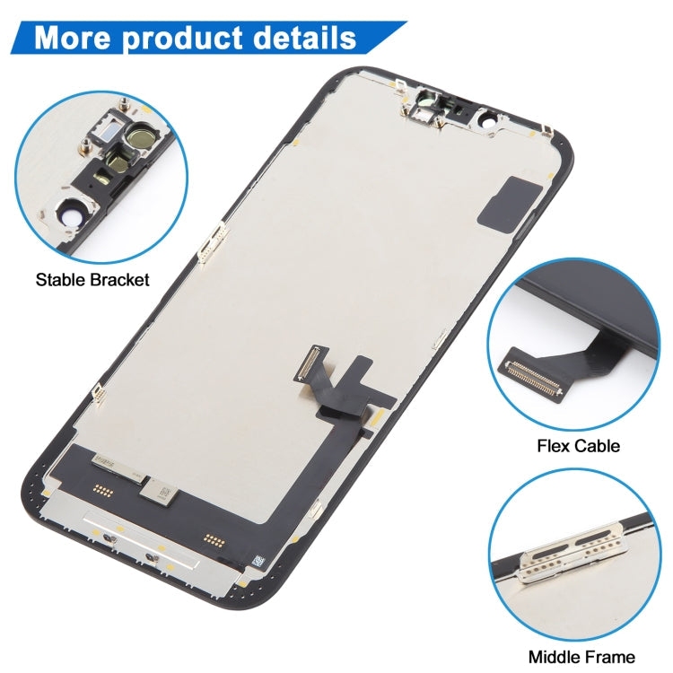 ZY incell HD 1:1 LCD Screen, Remove IC Need Professional Repair – Durable Build, Easy to Use, For iPhone 14 Plus(Incell), For iPhone 14 Pro Max(Incell), For iPhone 13 Pro(Incell), For iPhone 12 / 12 Pro(Incell)