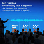 S7 HD Color Screen Smart Noise Reduction Voice Recorder, S7