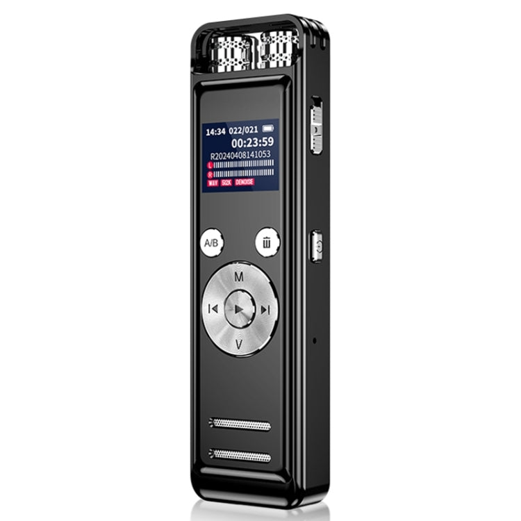 ZD43B Omnidirectional Dual Mic Smart Noise Reduction Voice Recorder, 32GB, 64GB 32GB