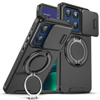 Sliding Camshield Ring Holder Phone Case – Ring Holder, TPU, For Motorola Moto G Stylus 5G 2025, For Motorola Moto G 5G 2024