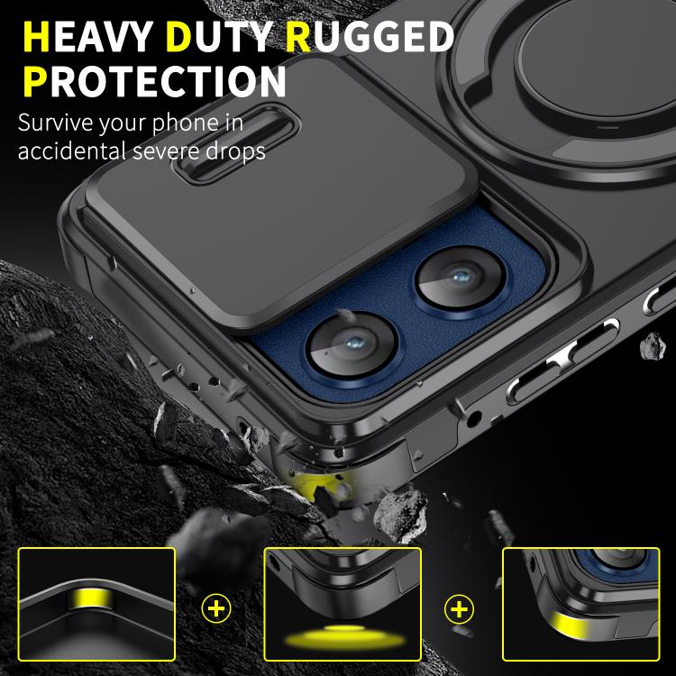 Sliding Camshield Ring Holder Phone Case – Ring Holder, TPU, For Motorola Moto G Stylus 5G 2025, For Motorola Moto G 5G 2024