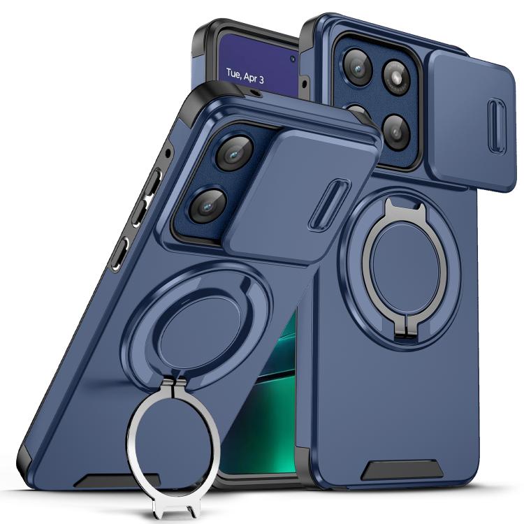 Sliding Camshield Ring Holder Phone Case – Ring Holder, TPU, For Motorola Moto G Stylus 5G 2025, For Motorola Moto G 5G 2024