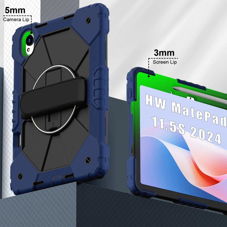 Contrast Color Robot Silicone Hybrid PC Tablet Case – Durable Build, Easy to Use, For Huawei MatePad 11.5 S