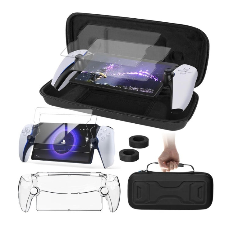 For Sony PlayStation Portal Portable Game Console Storage Bag Kits Default Title