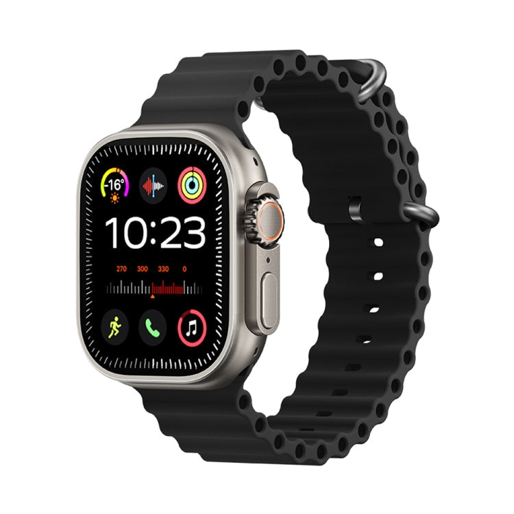 WH-02 Smart Watch – 2.01" Screen Black