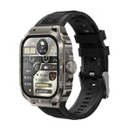 WH-03 Smart Watch – 2.01" Screen, Bluetooth Call Black