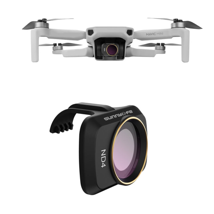 Sunnylife MM-FI9251 For DJI Mavic mini Drone ND4 Lens Filter, ND4 ND4