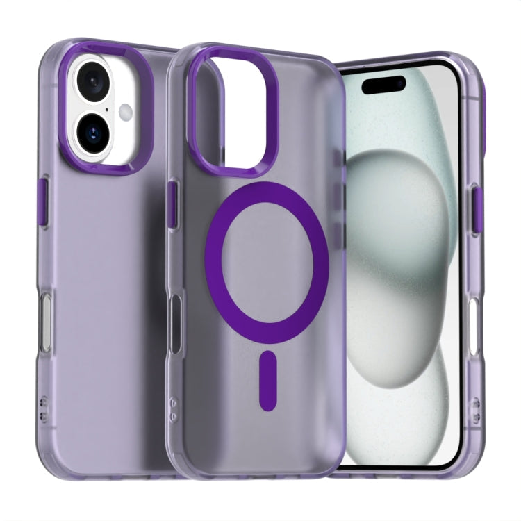 Phone Case – Magnetic (iPhone 15 Pro) #2 For iPhone 16 Plus Purple