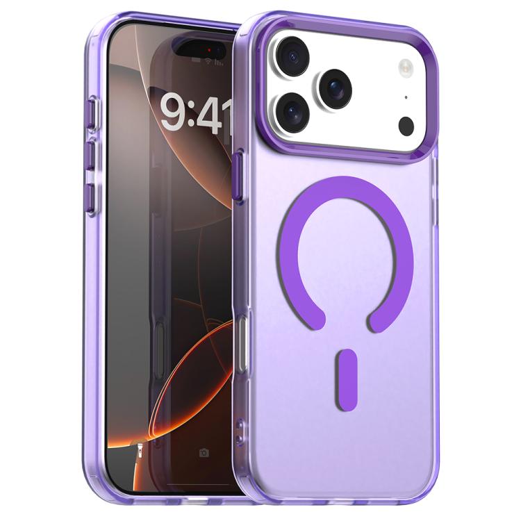 Phone Case – Magnetic (iPhone 16 Plus) For iPhone 17 Pro C-type Purple