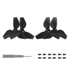 For DJI Neo Sunnylife 2016S Drone Color 3-Blade Propeller, 2 pairs 2 pairs Black