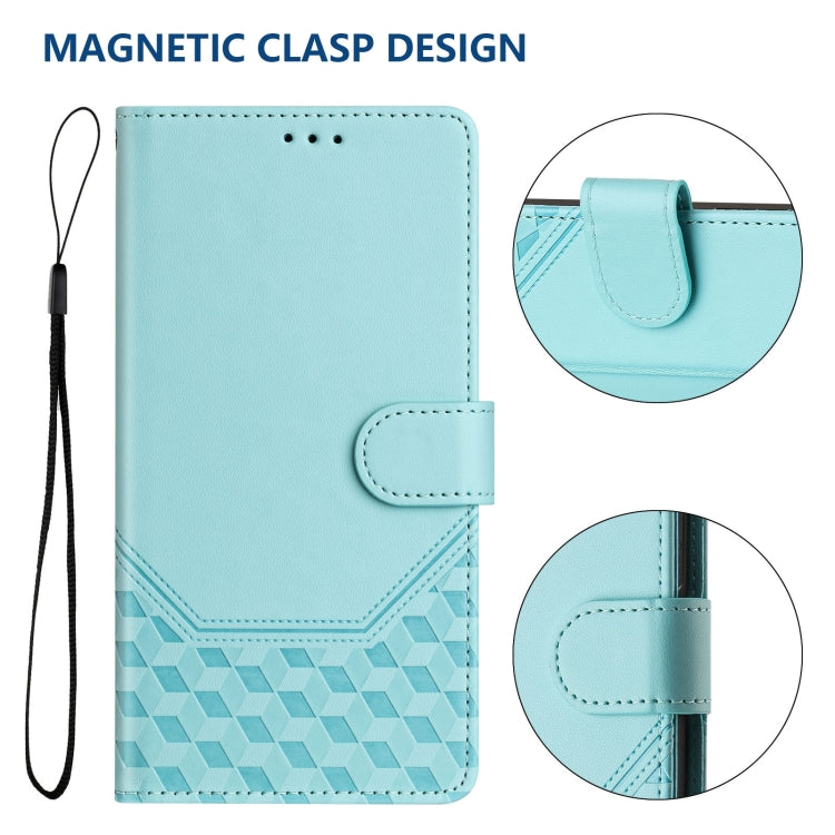 Honeycomb Embossing RFID Leather Phone Case, For iPhone XR, For iPhone XS Max, For iPhone 8 Plus / 7 Plus