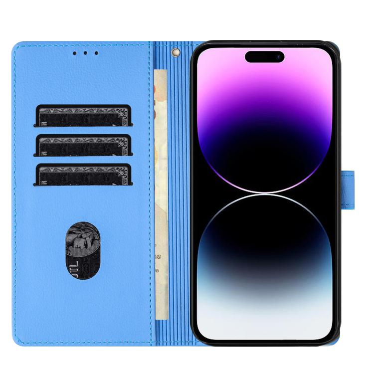 Cartoon Elephant Embossed Leather Phone Case, For iPhone 17 Pro Max, For iPhone 17 Pro, For iPhone 17, For iPhone Air