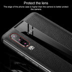 Genuine Leather Smart Flip Protective Case, For Huawei P30 Pro