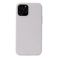 Solid Color Liquid Silicone Shockproof Protective Case, For iPhone 12 Pro Max For iPhone 12 Pro Max White