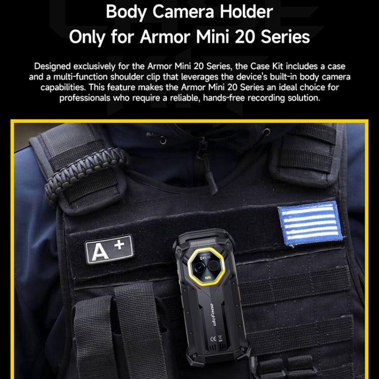 Ulefone Back Clip Phone Case – Flip, For Ulefone Armor mini 20T Pro / 20 Pro