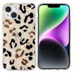 Colorful Painting Pattern TPU Phone Case, For iPhone 14 Plus, For iPhone 14 For iPhone 14 Plus Leopard