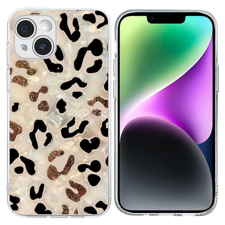 Colorful Painting Pattern TPU Phone Case, For iPhone 14 Plus, For iPhone 14 For iPhone 14 Plus Leopard