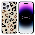 Colorful Painting Pattern TPU Phone Case, For iPhone 14 Pro, For iPhone 14 Pro Max For iPhone 14 Pro Leopard