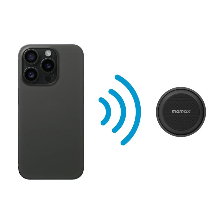 Momax 1-Vibe Go Magnetic Wireless Speaker – Waterproof, Magnetic, TPU