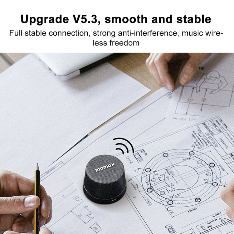 Momax 1-Vibe Go Magnetic Wireless Speaker – Waterproof, Magnetic, TPU